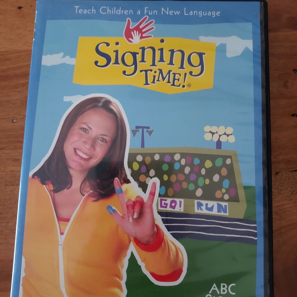 Signing time dvds